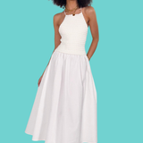 Isilda Maxi Dress - Creme