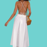 Isilda Maxi Dress - Creme