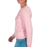 Teya Knit Sweater - Light Pink