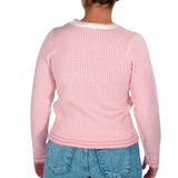 Teya Knit Sweater - Light Pink