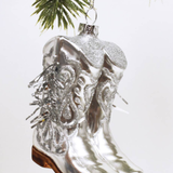 Boxed Glass Ornament - Cowboy Boot