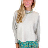 Veronica Dolman Sleeves Sweater - Oatmeal