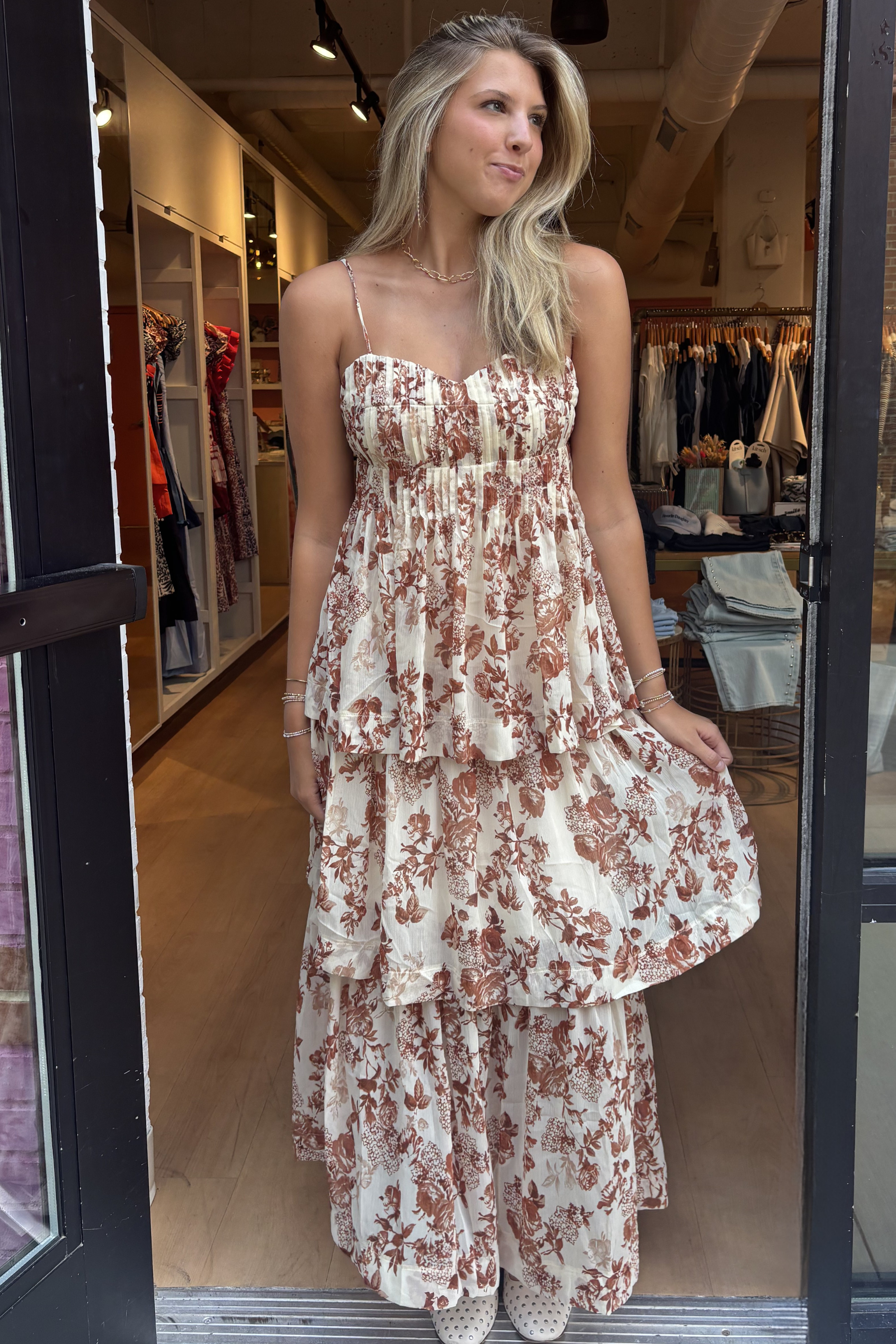 Ronnie Tiered Maxi Dress