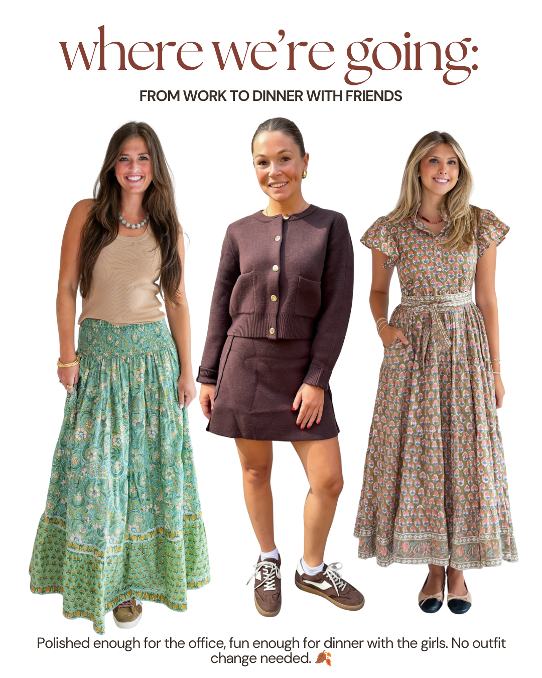 Shop the Look - Work to Dinner