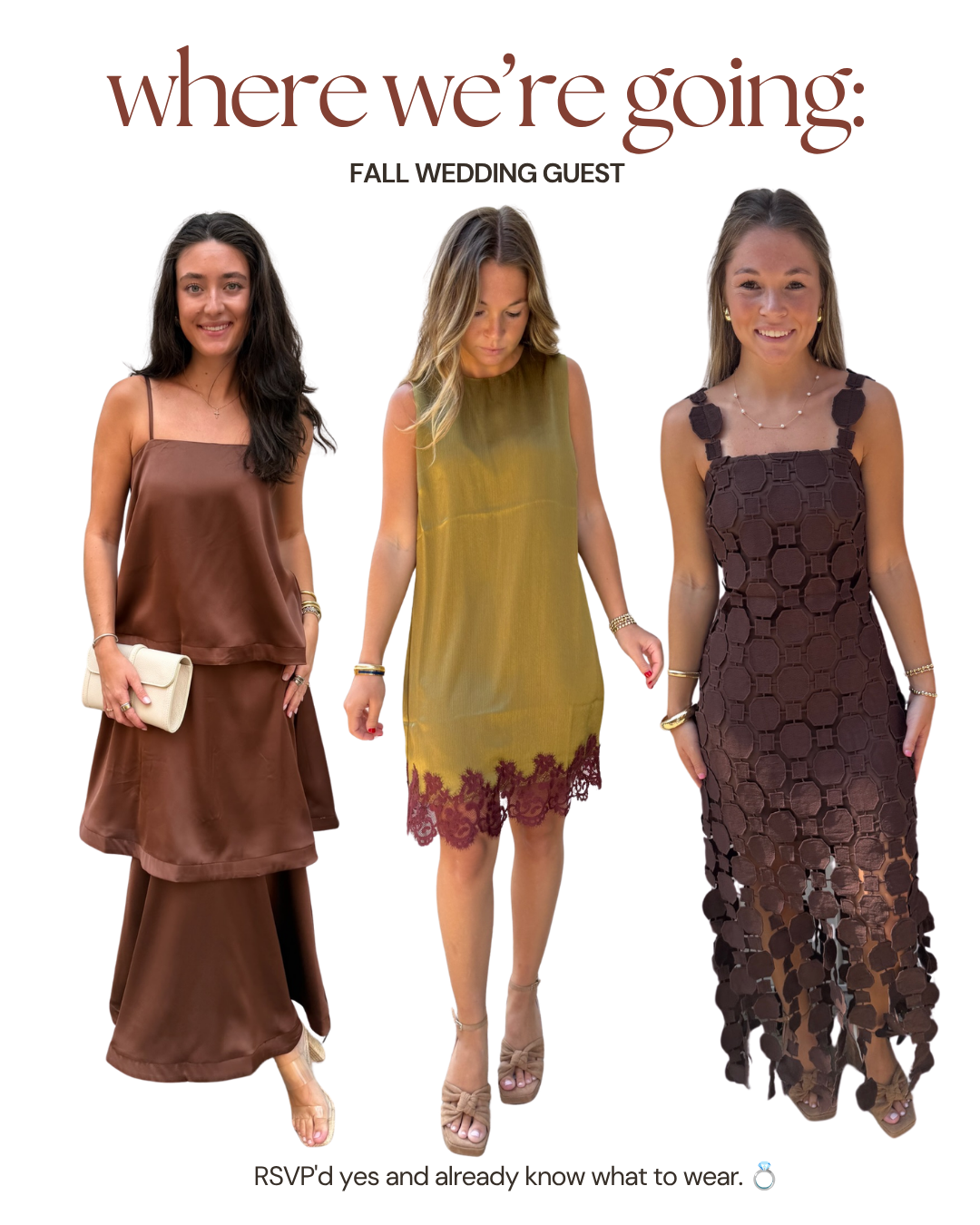 Shop the Look - Fall Wedding Guest