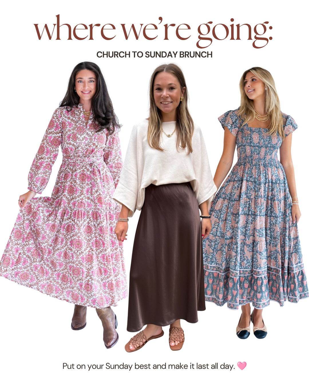 Shop the Look - Church to Brunch