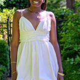 Lizzy Mini Dress - Off White