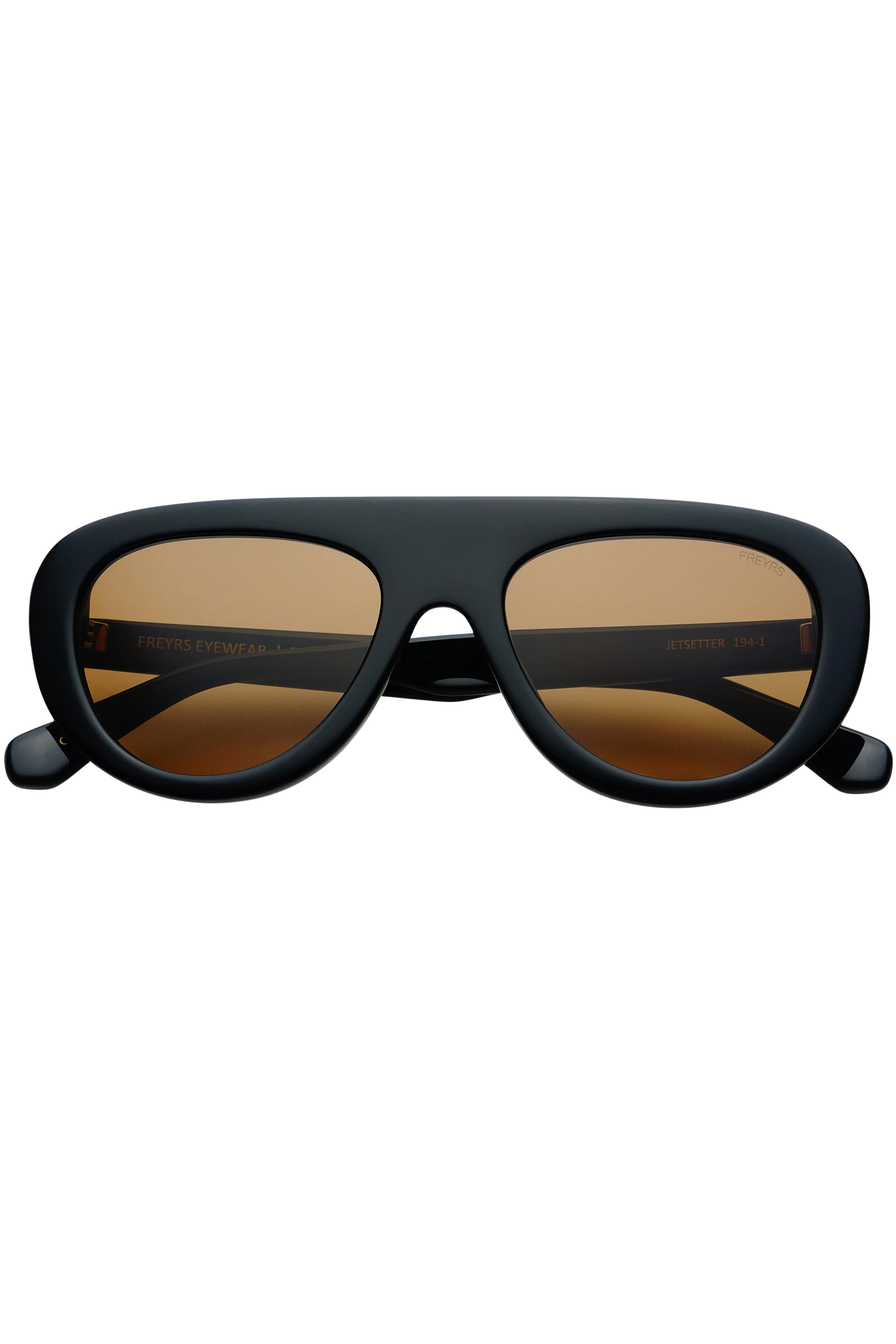 Jetsetter Aviator Sunglasses - Black