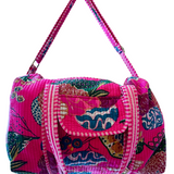 Jetset Duffle Bag - Fuchsia Floral