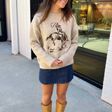 Cori Giddy Up Sweater - Oatmeal