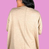 Marie Round Neck Sweater - Oatmeal