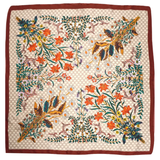 Large Floral Print Bandana Scarf - Multi