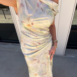 Arta Off-The-Shoulder Maxi Dress - Mint