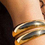 Ronan Layered Round Bangle