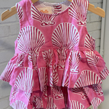 WeeLil Dottie Bubble Shells - Bubblegum Hot Pink