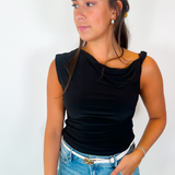 Date Night Top - Black
