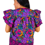 Ella Vibrant Top - Dahlia Purple