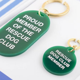 Keychain & Pet Tag Gift Set - Rescue Dog Club