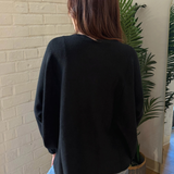 Katie Oversized Sweater - Black