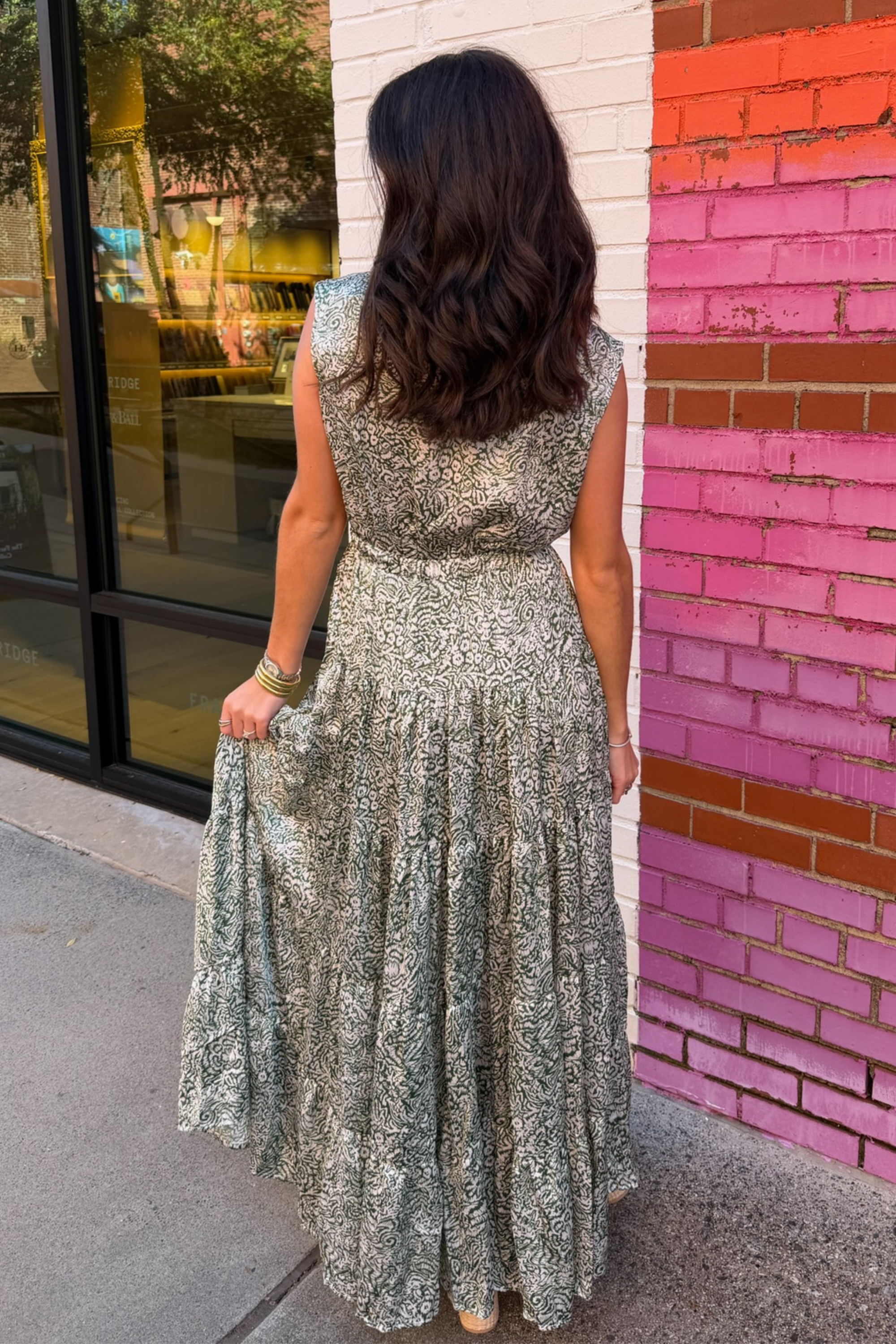 Amy Maxi Dress - Olive