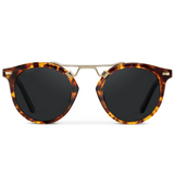 Skyler Circular Sunglasses - Tortoise