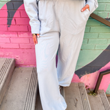 Terri Soft Sweatpants - Light Denim