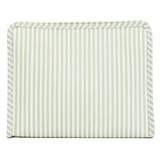 Roadie Small Zip Pouch - Pim Stripe Sage