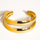 Ronan Layered Round Bangle