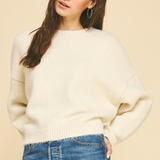 Whit Cozy Sweater - Milk