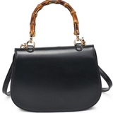 Allison Bamboo Crossbody - Black