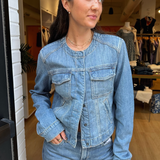 Sophia Trucker Jacket - Medium Light