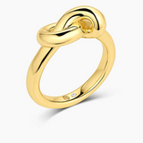 Infinity Knot Ring - Gold