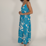 Sutton Maxi Dress - Blue Floral
