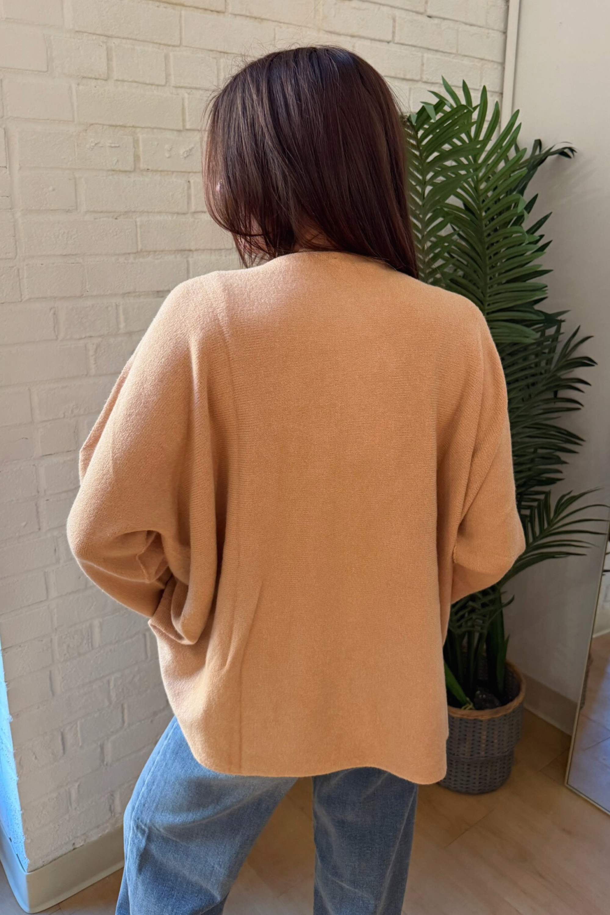 Katie Oversized Sweater - Caramel