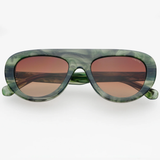Jetsetter Aviator Sunglasses - Emerald