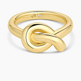 Infinity Knot Ring - Gold