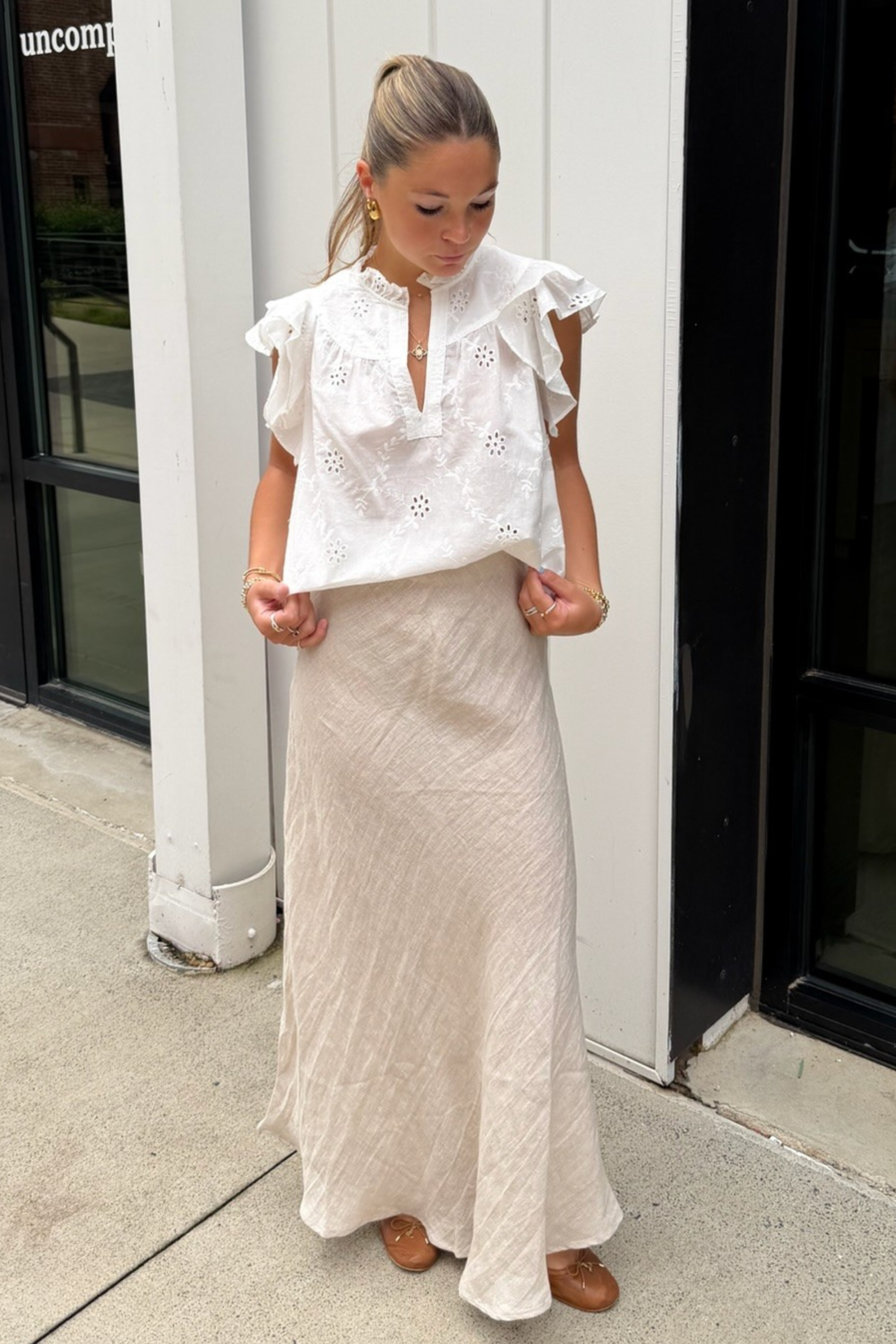 Kirra Maxi Skirt - Melange