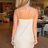 Mallorca Mini Dress - Butter