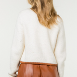 Jackie Cozy Cardigan Jacket - Cream