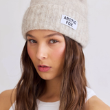 Mohair Beanie - Alpine Ecru