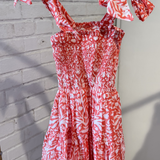 WeeLil Joy Bow Dress - Blossom Peach