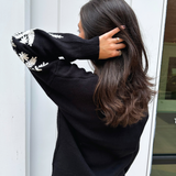Collins Crew Sweater - Black
