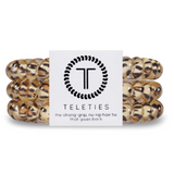 Set of 3 Small Hair Ties - Leopard