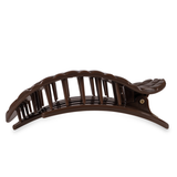 Small Flat Round Clip - Truly Taupe Quilted