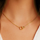 Rose Interlocking Necklace