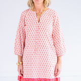 Sammy Mini Caftan - Mini Clove Peach