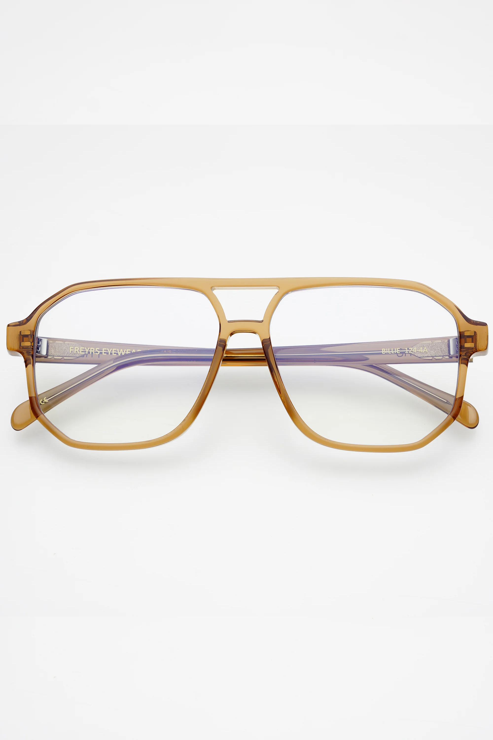 Billie Blue Light Glasses - Brown