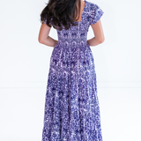 Lil Smocked Maxi Dress - Blossom Purple