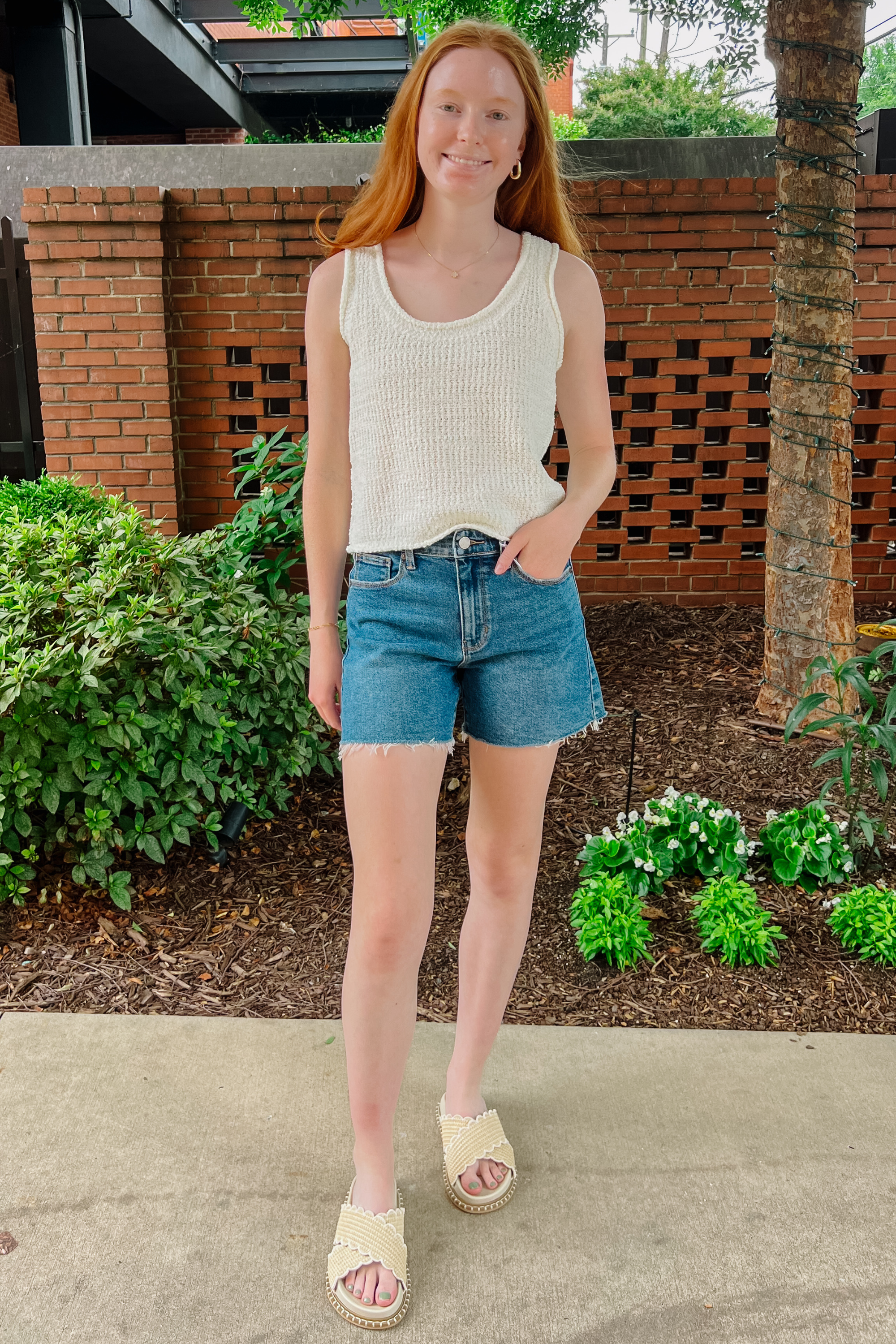 Walking Short - Medium Denim