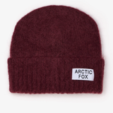 Mohair Beanie - Cherry Burgundy